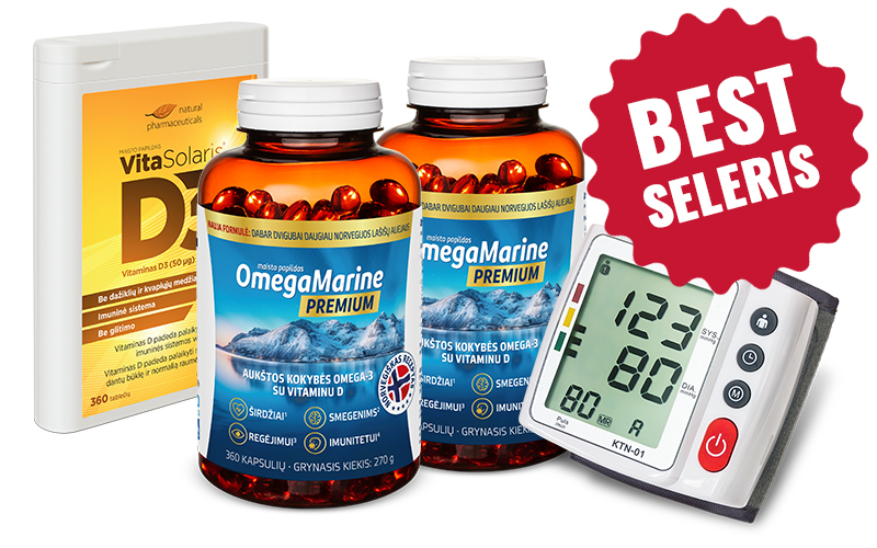 „VitaSolaris® D3“ + „OmegaMarine™ Premium“